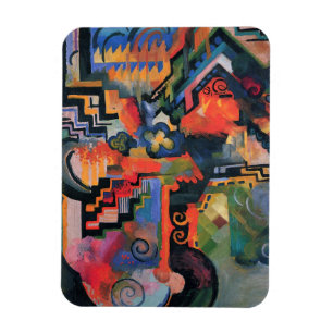 “Colored Composition” Art magnet