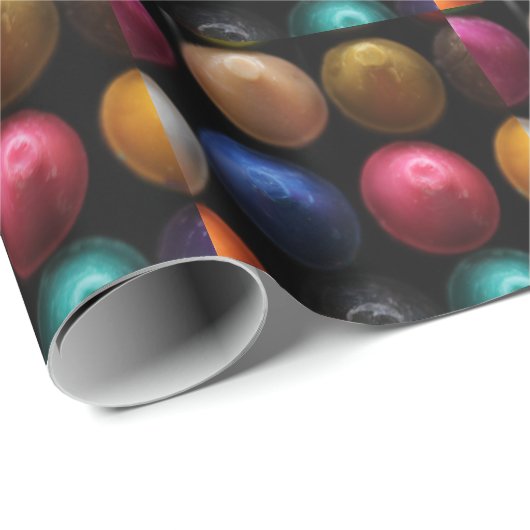 Colored Crayons Geschenkpapier (Rolleneckpunkt)