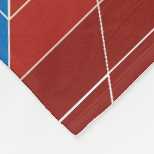 Colored Cube Fleecedecke (Ecke)