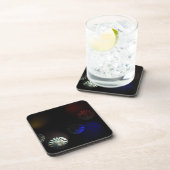 Colored Cystal Imager Getränkeuntersetzer (Rechte Seite)