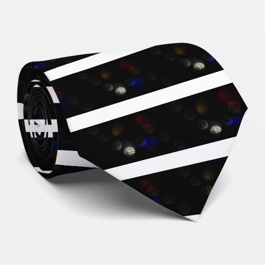 Colored Cystal Imager Krawatte (Gerollt)
