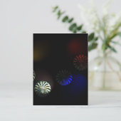 Colored Cystal Imager Postkarte (Stehend Vorderseite)