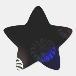 Colored Cystal Imager Stern-Aufkleber