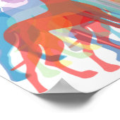 Colored Danes Poster (Ecke)