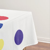Colored dots – bunte Punkte bunt gepunktet Tischdecke (Beispiel)