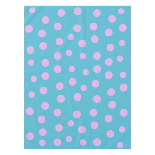 Colored dots bunte Punkte gepunktet Tischdecke (Vorderseite)