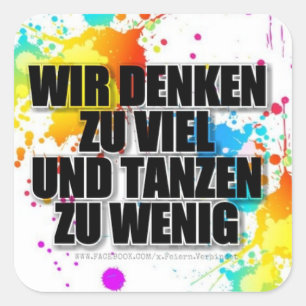 Colored Feiern Verbindet Sticker