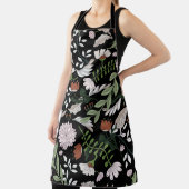 Colored hand painted seamless pattern with flowers schürze (InSitu)