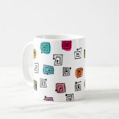 Colored Mazes Kaffeetasse (Vorderseite Links)