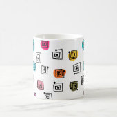 Colored Mazes Kaffeetasse (Mittel)