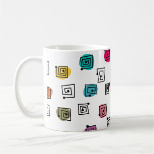 Colored Mazes Kaffeetasse