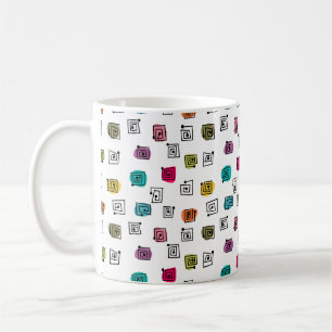Colored Mazes Kaffeetasse
