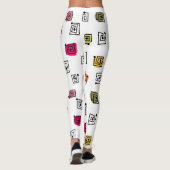 Colored Mazes Leggings (Rückseite)