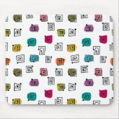 Colored Mazes Mousepad (Vorne)