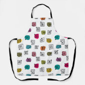 Colored Mazes Schürze (Vorderseite)