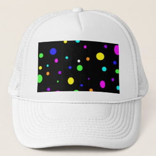 Colored Orbs-hat Truckerkappe