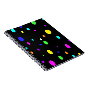 Colored Orbs Notizblock