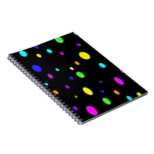 Colored Orbs Notizblock (Rechte Seite)