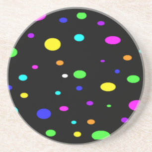 Colored Orbs-Untersetzer Sandstein Untersetzer