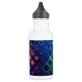 Colored Peacock Art Trinkflasche (Links)