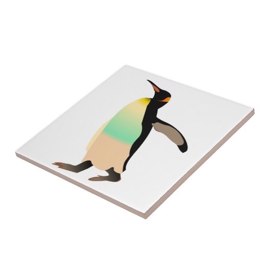 Colored Peguin Fliese (Seite)