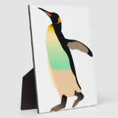 Colored Peguin Fotoplatte (Seite)
