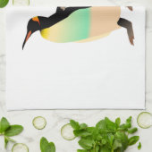 Colored Peguin Handtuch (Gefaltet)