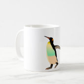 Colored Peguin Kaffeetasse (Vorderseite Links)