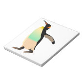 Colored Peguin Notizblock (Rotiert)