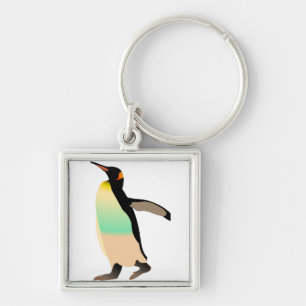 Colored Peguin Schlüsselanhänger