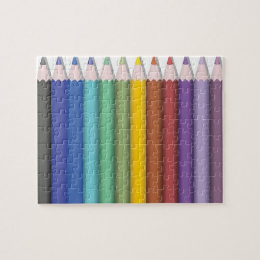Colored Pencil Puzzle (Horizontal)