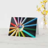 Colored Pencils - Greeting Card Karte (Gelbe Blume)