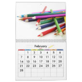 Colored Pencils Kalender (Feb 2027)