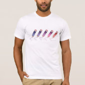Colored Pencils Mens T - Shirt (Vorderseite)