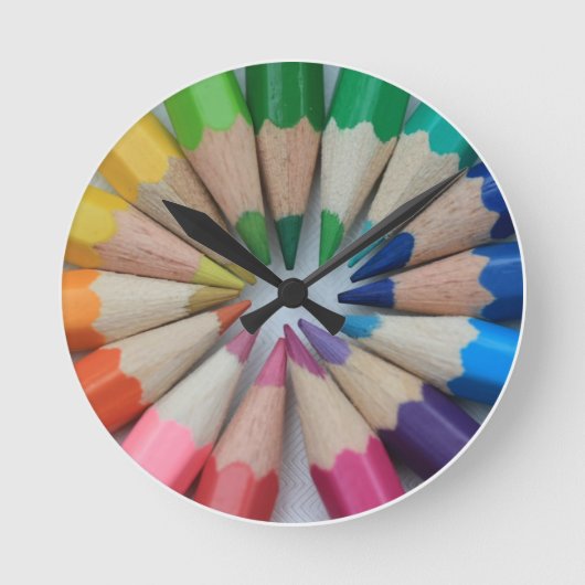 Colored Pencils Uhr (Vorderseite)