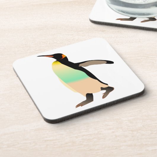 Colored Penguin Untersetzer (Linke Seite)