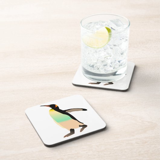 Colored Penguin Untersetzer (Rechte Seite)