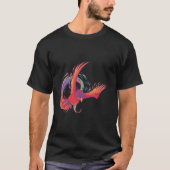 Colored Phoenix Bird T-Shirt (Vorderseite)