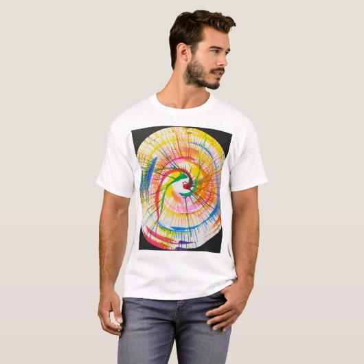 COLORED PINWHEEL T-Shirt (Vorne ganz)