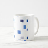 Colored Rectangles Kaffeetasse (VorderseiteRechts)