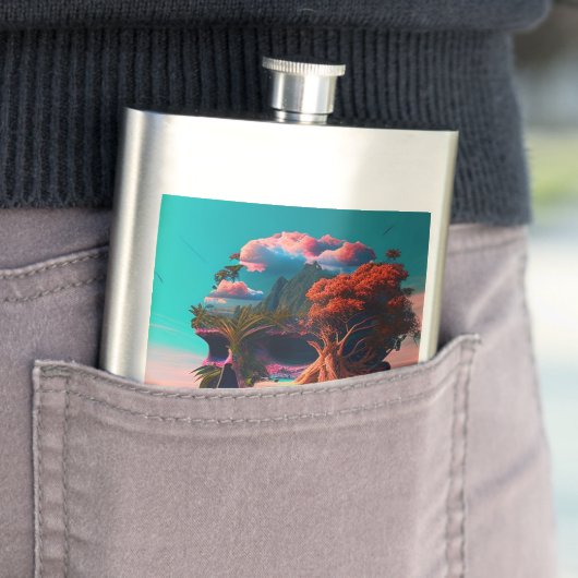 Colored Skull Head Flachmann (Beispiel)