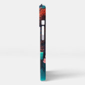 Colored skull head iPhone hülle (Linke Seite)