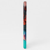 Colored skull head iPhone hülle (Rechte Seite)