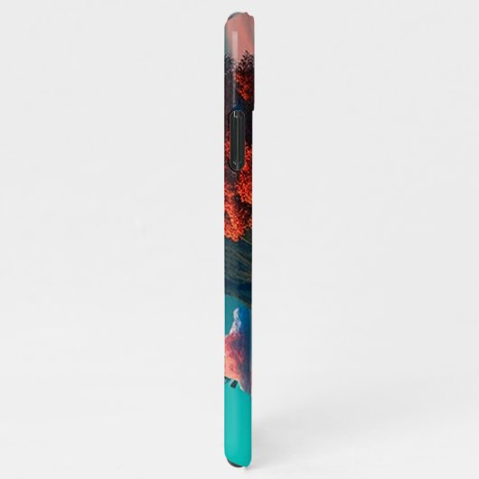 Colored skull head iPhone hülle (Rechte Seite)