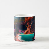 Colored Skull Head Kaffeetasse (Mittel)