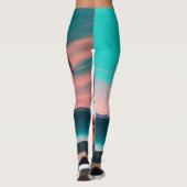 Colored Skull Head Leggings (Rückseite)