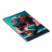 Colored skull head notizblock (Rechte Seite)