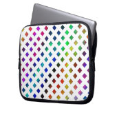 Colored Sparkle Laptopschutzhülle (Vorderseite Links)