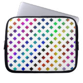 Colored Sparkle Laptopschutzhülle (Vorderseite)