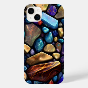 Colored Stone Mosaic Muster Case-Mate iPhone 14 Plus Hülle